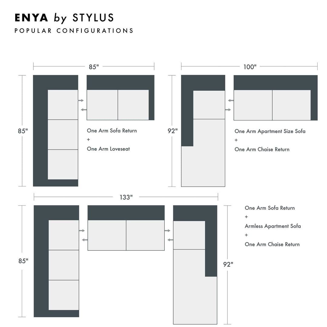 Enya Custom Sofa / Sectional - Whats New Furniture - Portland, Oregon