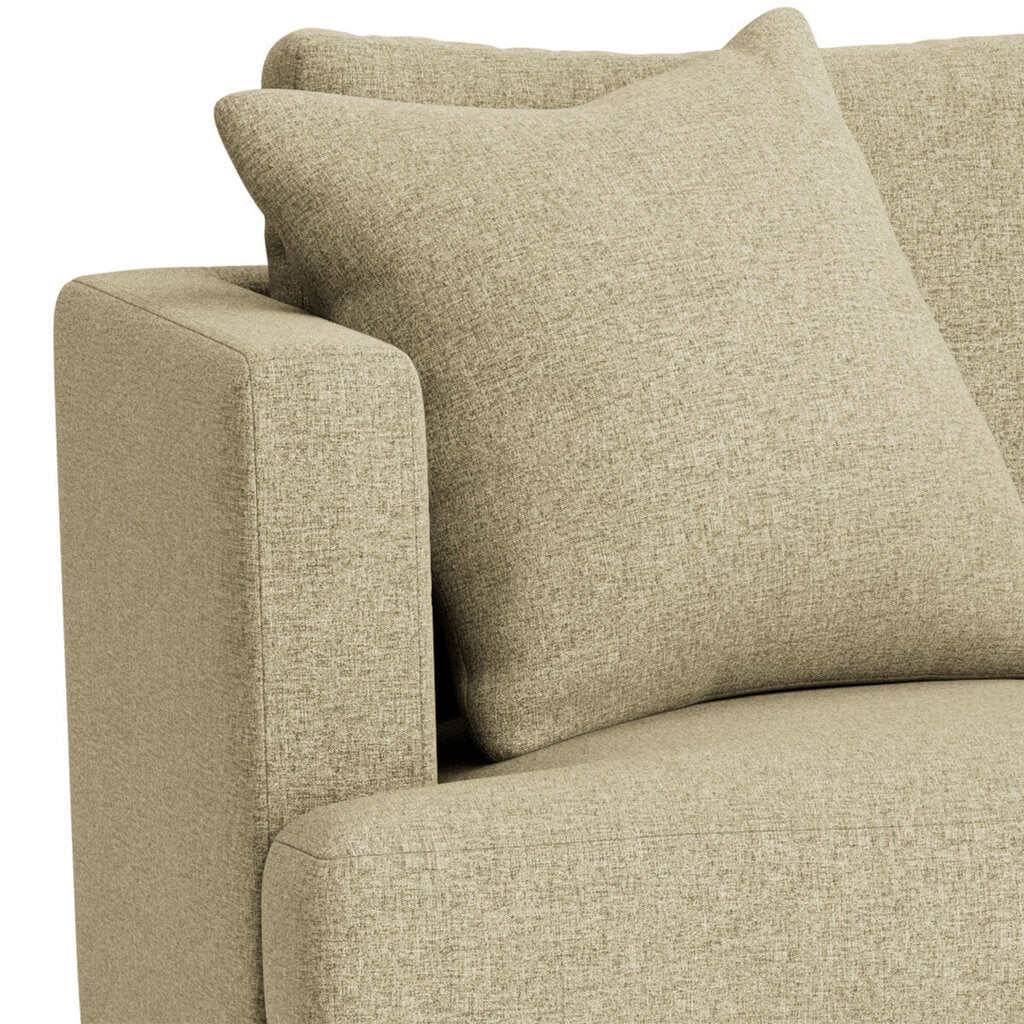 Enya Contemporary Sofa in Element Sandstone variant fabric swatch - Pacific Northwest sofa by Stylus - Whats New Furniture Portland OR