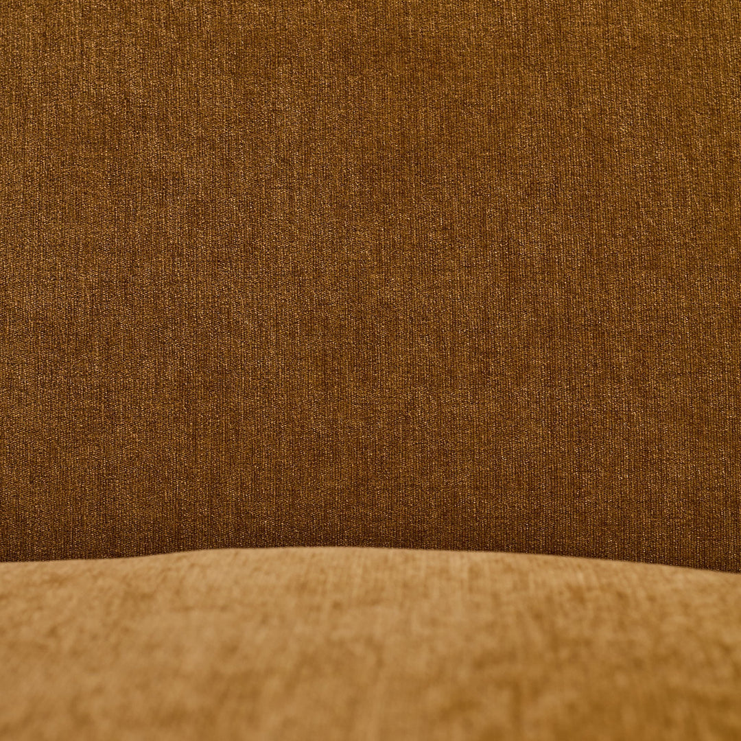 Enya Contemporary Sofa in Tempest Gold fabric detail - Pacific Northwest sofa by Stylus - Whats New Furniture Portland OR