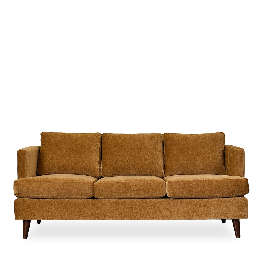 Enya Contemporary Sofa in Tempest Gold - Pacific Northwest sofa by Stylus - Whats New Furniture Portland OR