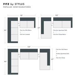 Fitz Custom Sofa / Sectional - Whats New Furniture - Portland, Oregon