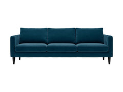 Fitz Modern Sofa in Kenley Indigo - mid-century channel-arm sofa by Stylus - Whats New Furniture Portland OR