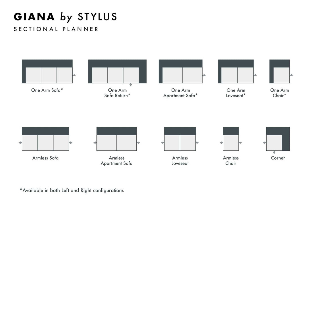 Giana Custom Sofa / Sectional - Whats New Furniture - Portland, Oregon