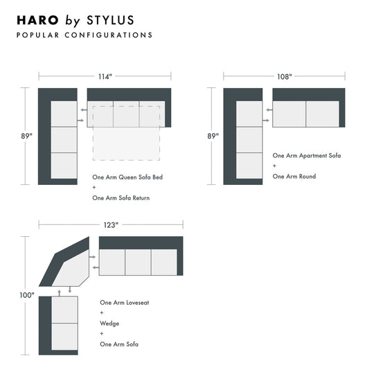 Haro Custom Sofa Bed - Whats New Furniture - Portland, Oregon