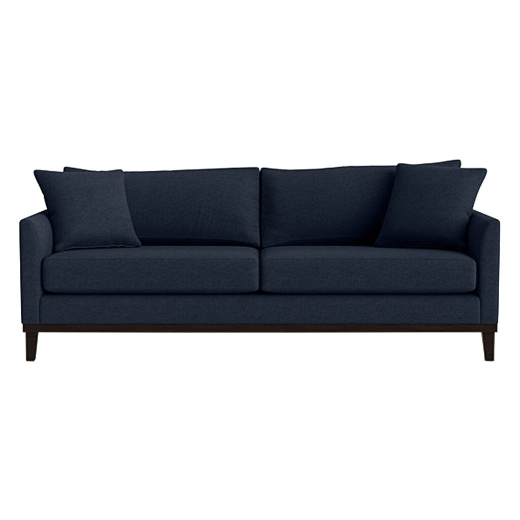 Inga Sofa in Mythic Eclipse fabric colorway front view - Pacific Northwest sofa by Stylus - Whats New Furniture Portland OR