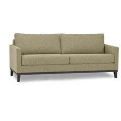 Inga Sofa in Wooly Mammoth front view - sofa by Stylus - Whats New Furniture Portland OR