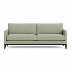 Inga Sofa in Marley Basil front view - Pacific Northwest sofa by Stylus - Whats New Furniture Portland OR