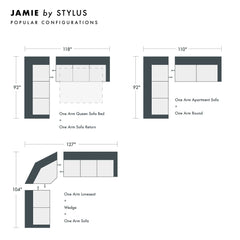 Jamie Custom Sofa / Sectional - Whats New Furniture - Portland, Oregon