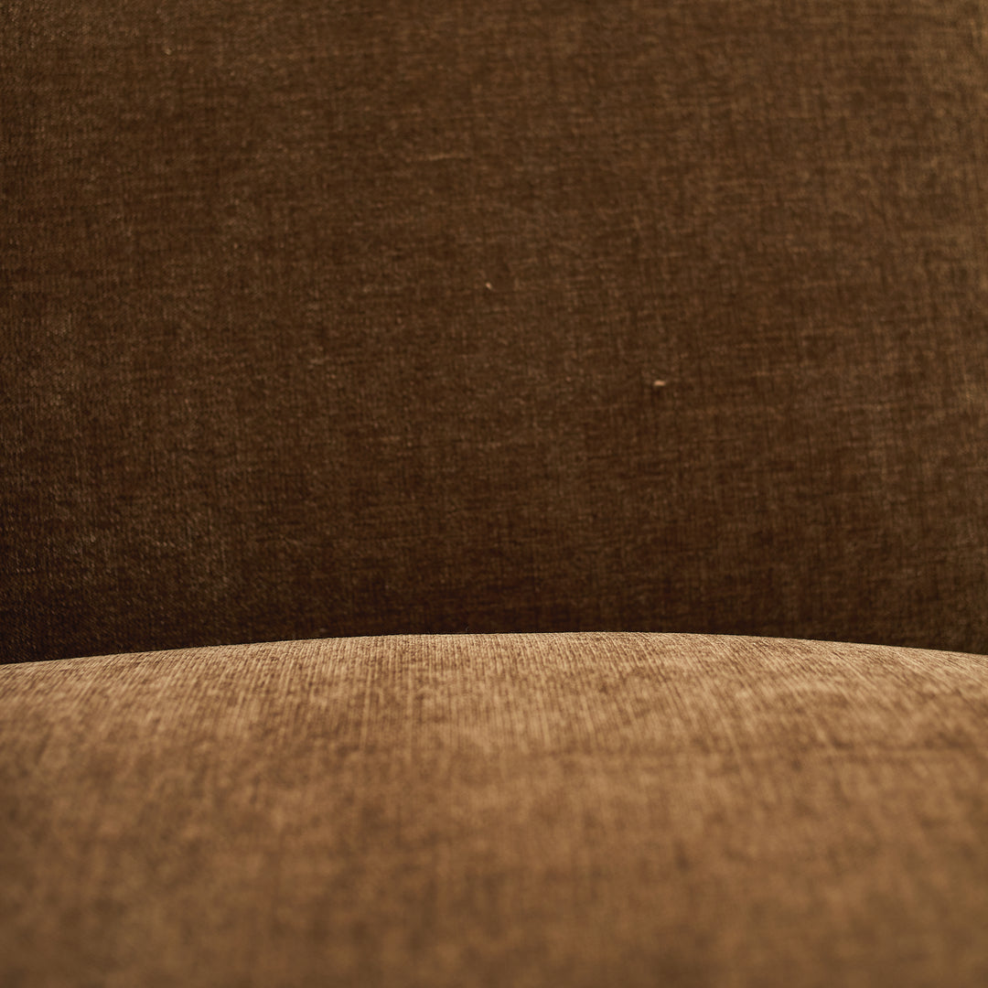 Jema Sofa in Serenity Desert-Palm fabric detail - mid-century track-arm sofa by Stylus - Whats New Furniture Portland OR