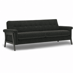 Jesper Sofa in Nexus Arbor front view - sofa by Stylus - Whats New Furniture Portland OR