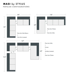 Masi Custom Sofa / Sectional - Whats New Furniture - Portland, Oregon