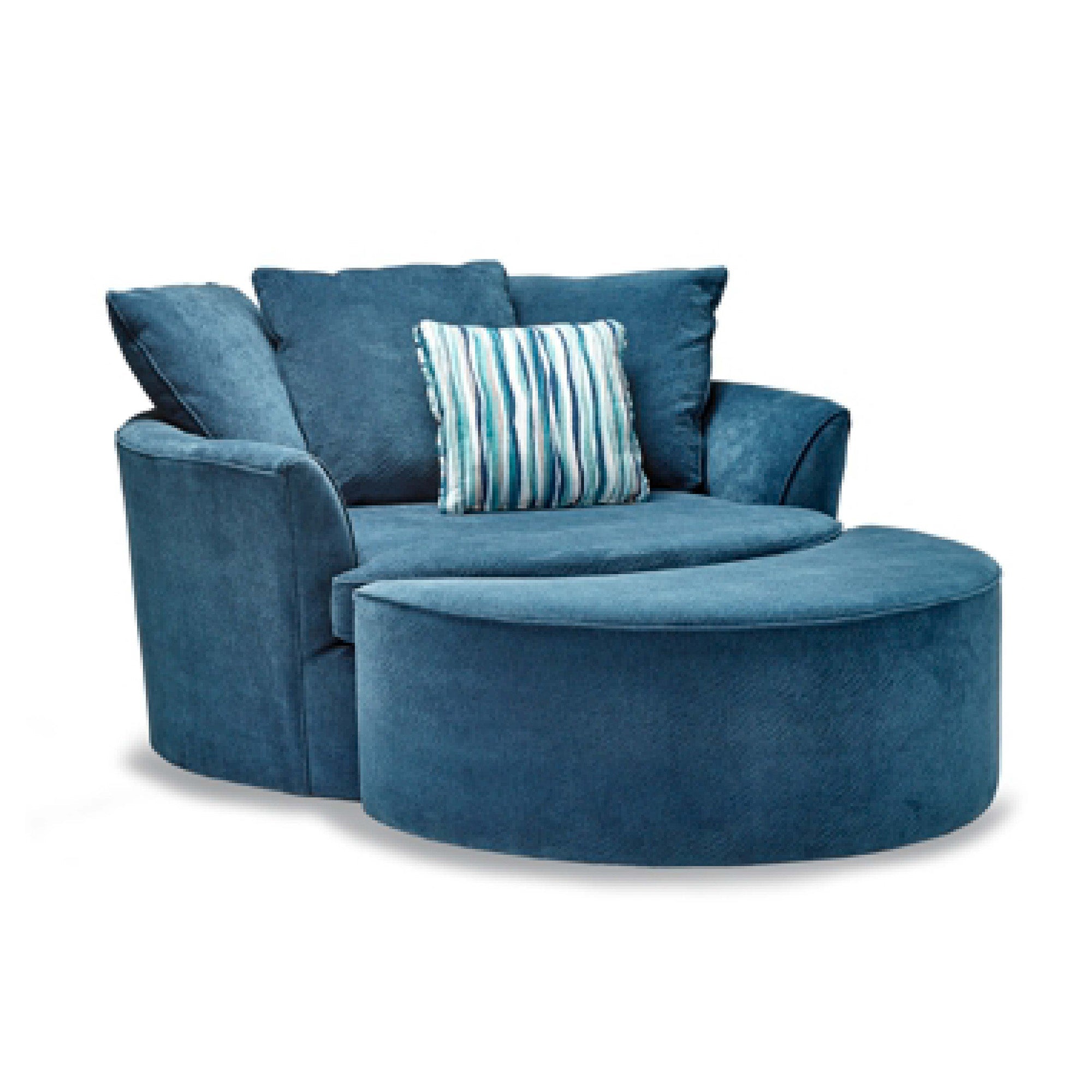 Nest Custom Chair & Ottoman - Whats New Furniture - Portland, Oregon