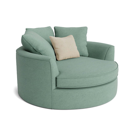 Nest Custom Chair & Ottoman - Whats New Furniture - Portland, Oregon