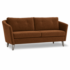 Olena Modern Sofa in Julia Cinder front view - sofa by Stylus - Whats New Furniture Portland OR