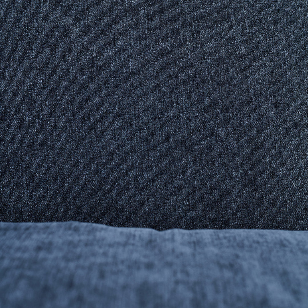 Olena Modern Sofa in Blue Grey fabric detail - Pacific Northwest sofa by Stylus - Whats New Furniture Portland OR
