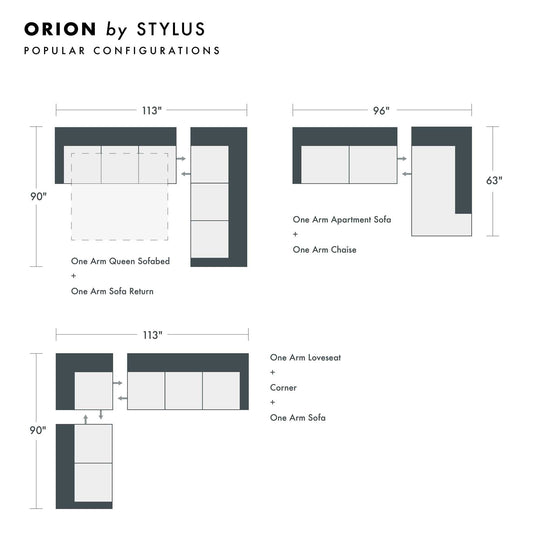 Orion Custom Sofa Bed - Whats New Furniture - Portland, Oregon