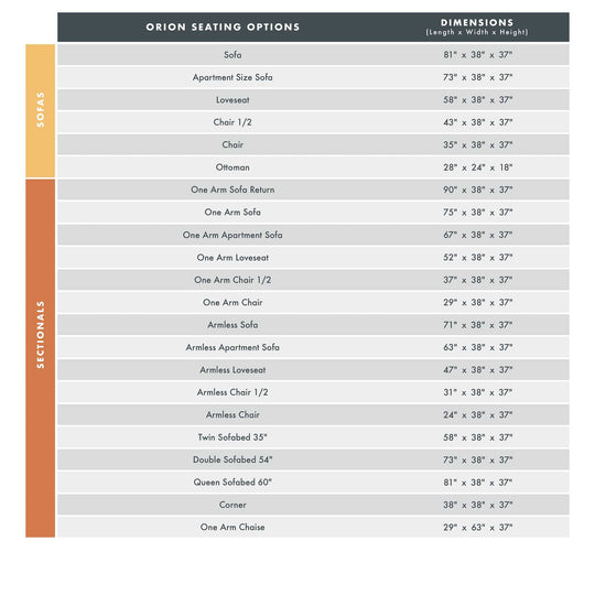 Orion Custom Sofa Bed - Whats New Furniture - Portland, Oregon