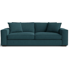 Rags Sofa in Nile Ocean — studio front view - Stylus - Whats New Furniture Portland OR