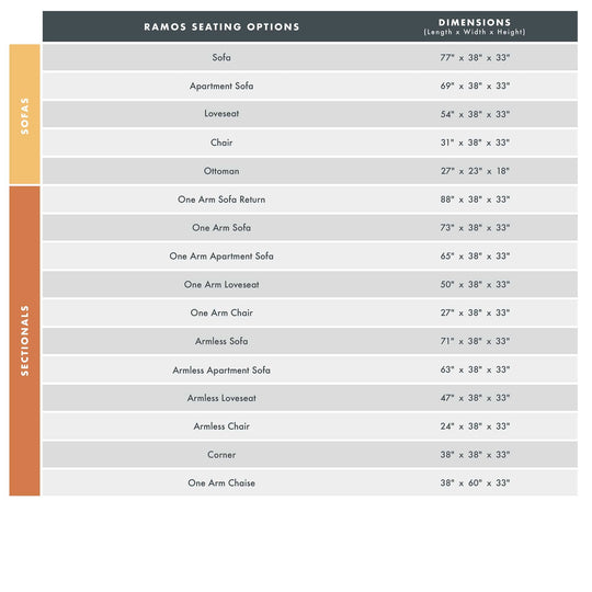 Ramos Custom Sofa / Sectional - Whats New Furniture - Portland, Oregon