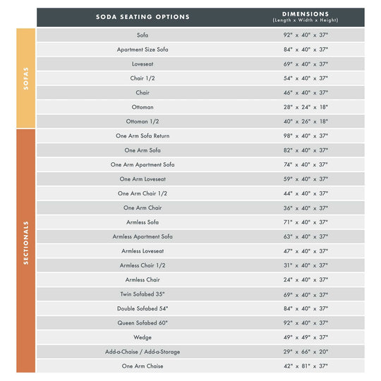 Soda Custom Sofa Bed - Whats New Furniture - Portland, Oregon