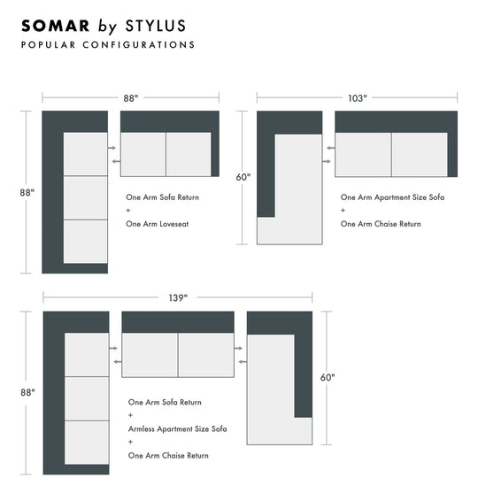 Somar Custom Sofa / Sectional - Whats New Furniture - Portland, Oregon
