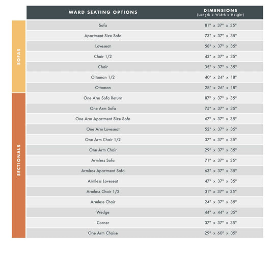 Ward Custom Sofa / Sectional - Whats New Furniture - Portland, Oregon