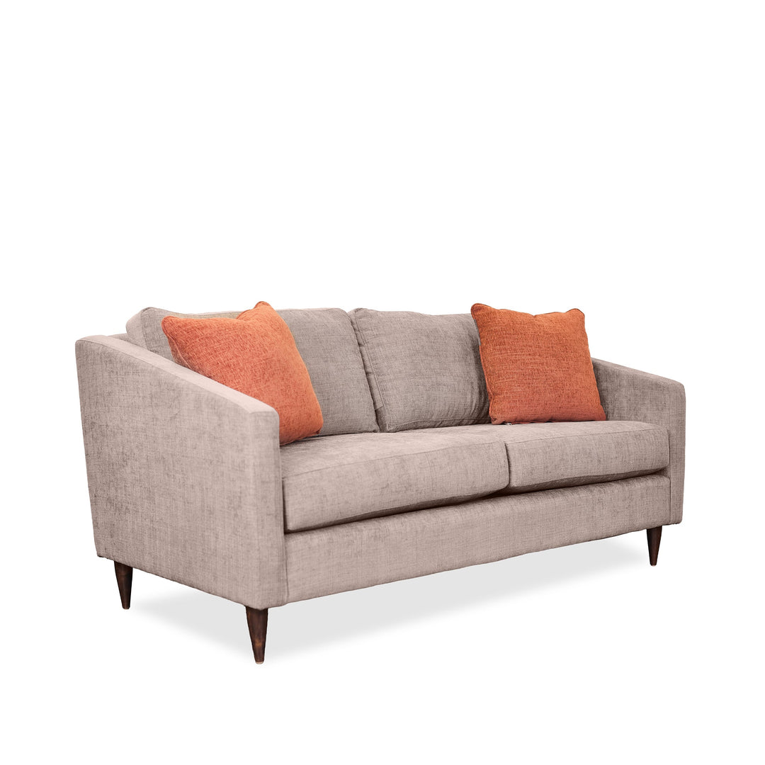 Wilson Apartment-Size Sofa in Analogy Stone side angle - Pacific Northwest apartment sofa by Stylus - Whats New Furniture Portland OR