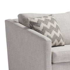 Wilson Open Chaise Sectional in Dodworth Mica detail view - mid-century open-chaise sectional by Stylus - Whats New Furniture Portland OR