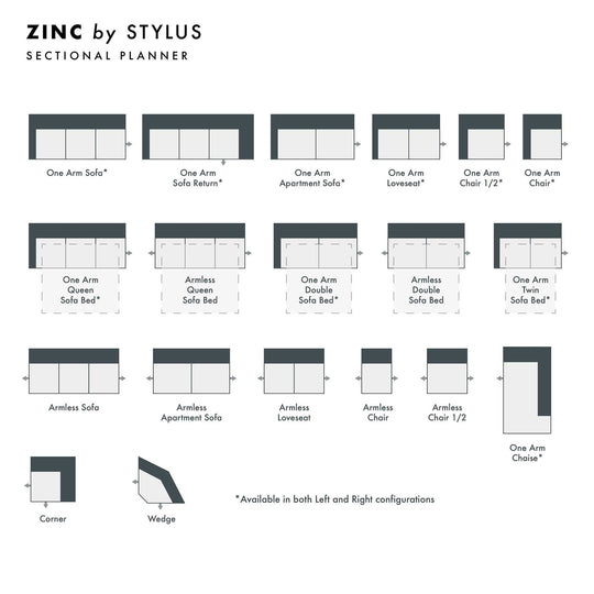Zinc Custom Sofa / Sectional - Whats New Furniture - Portland, Oregon