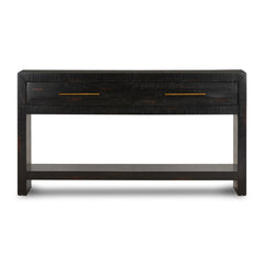 Suki Console Table Burnished Black
