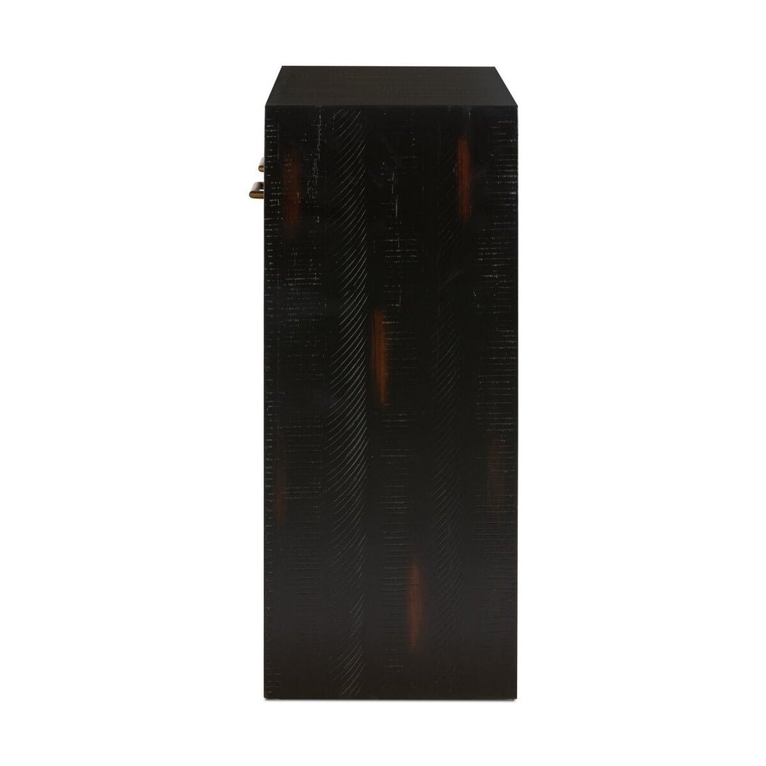 Suki Console Table Burnished Black