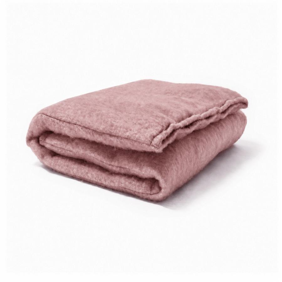 Summit Petite Duvet with Insert in Dusty Rose - front three-quarter studio view - Petite Duvet by Pom Pom at Home - Whats New Furniture Portland OR