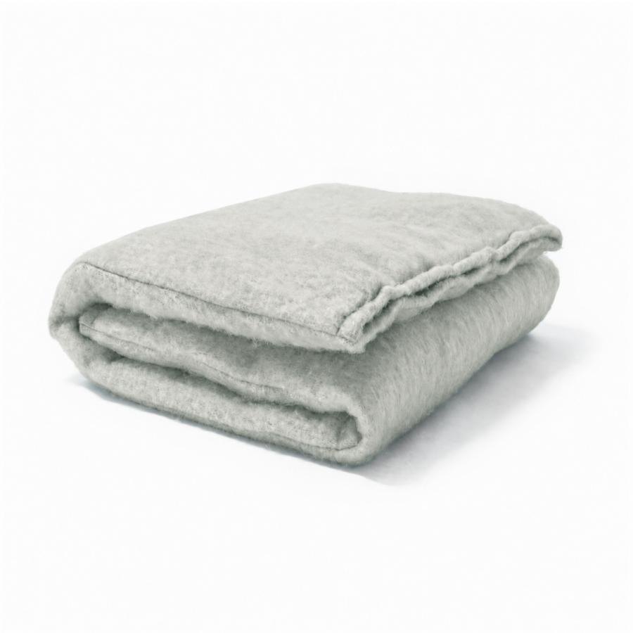 Summit Petite Duvet with Insert in Sea Glass - front three-quarter studio view - Petite Duvet by Pom Pom at Home - Whats New Furniture Portland OR