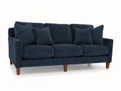 Summit Sofa in Lush Marine - studio three-quarter view - Stanton - Whats New Furniture Portland OR