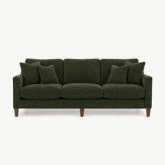 Summit Sofa in Rizz Moss - studio front view - Stanton - Whats New Furniture Portland OR