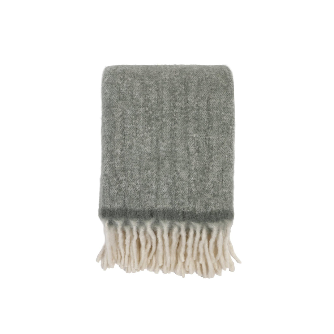 Summit Throw in Moss, studio view - Whats New Furniture Portland