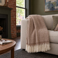 Summit Throw in Natural styled in a Portland home - Whats New Furniture