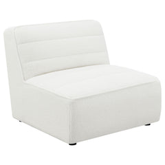 Sunny Upholstered Armless Chair Natural - What&