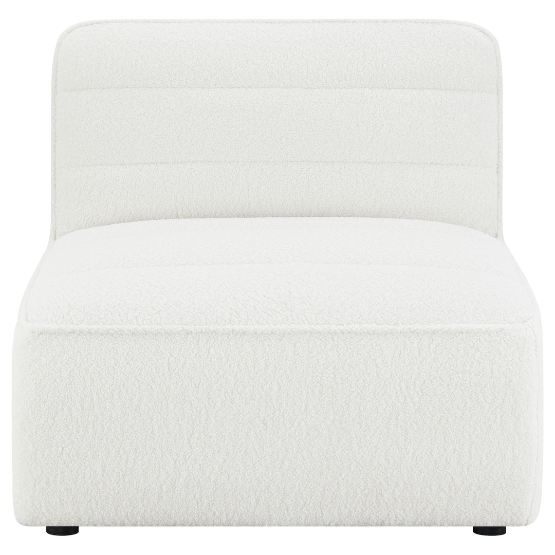 Sunny Upholstered Armless Chair Natural - What&