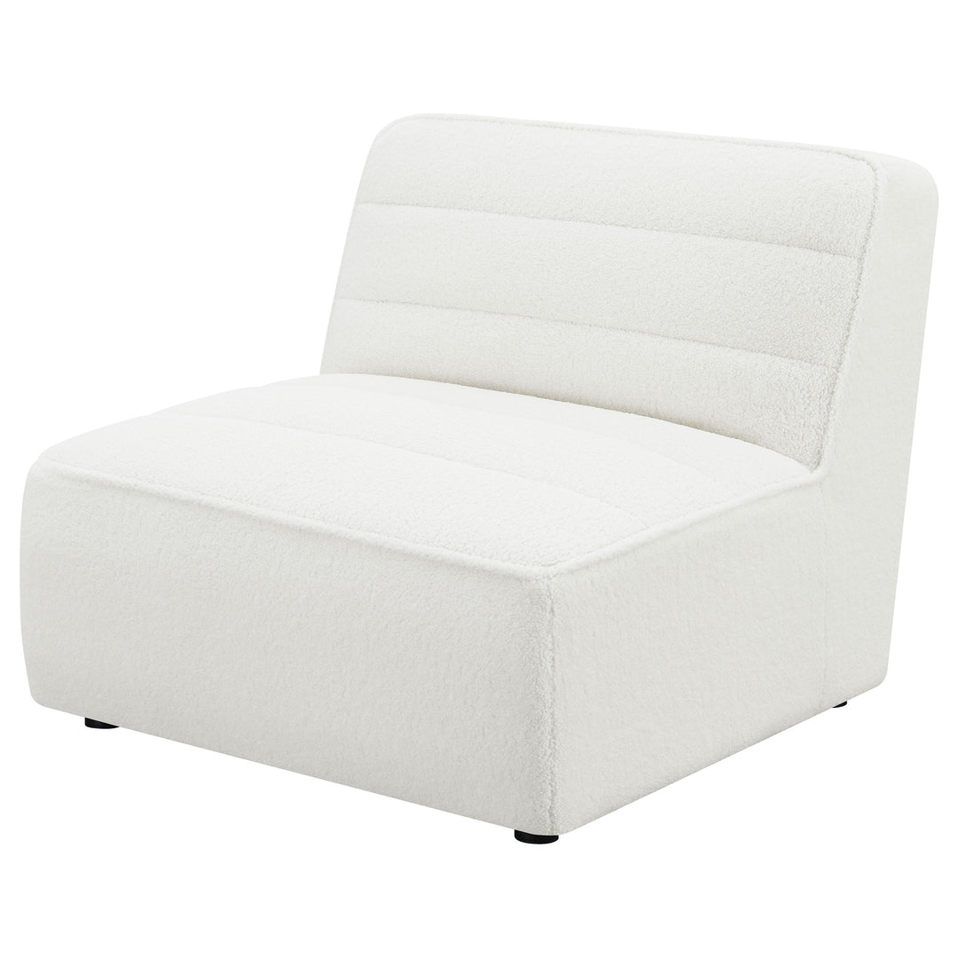 Sunny Upholstered Armless Chair Natural - What&