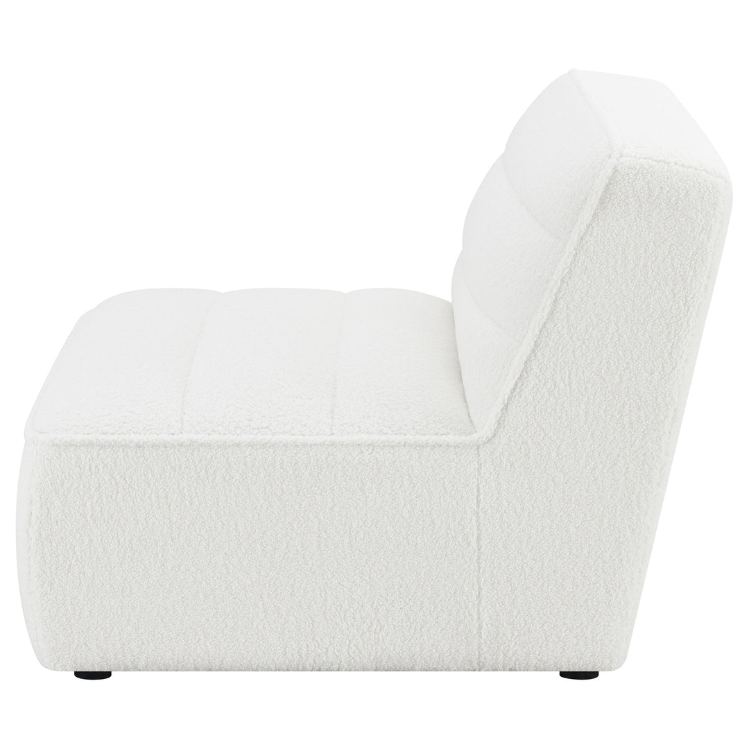 Sunny Upholstered Armless Chair Natural - What&