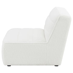 Sunny Upholstered Armless Chair Natural - What&