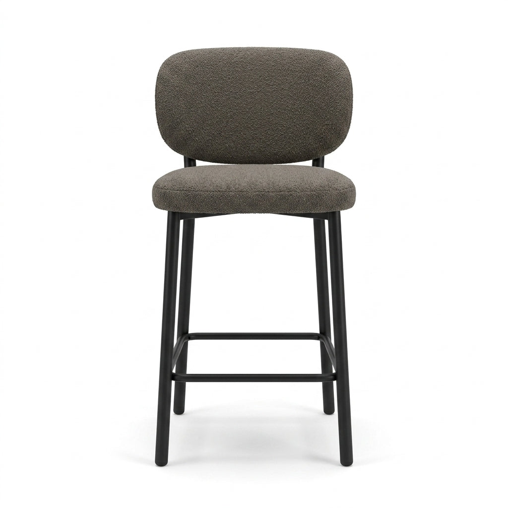 Swan Counter Stool in Cedar front view - counter stool by Unique Furniture - Whats New Furniture Portland OR