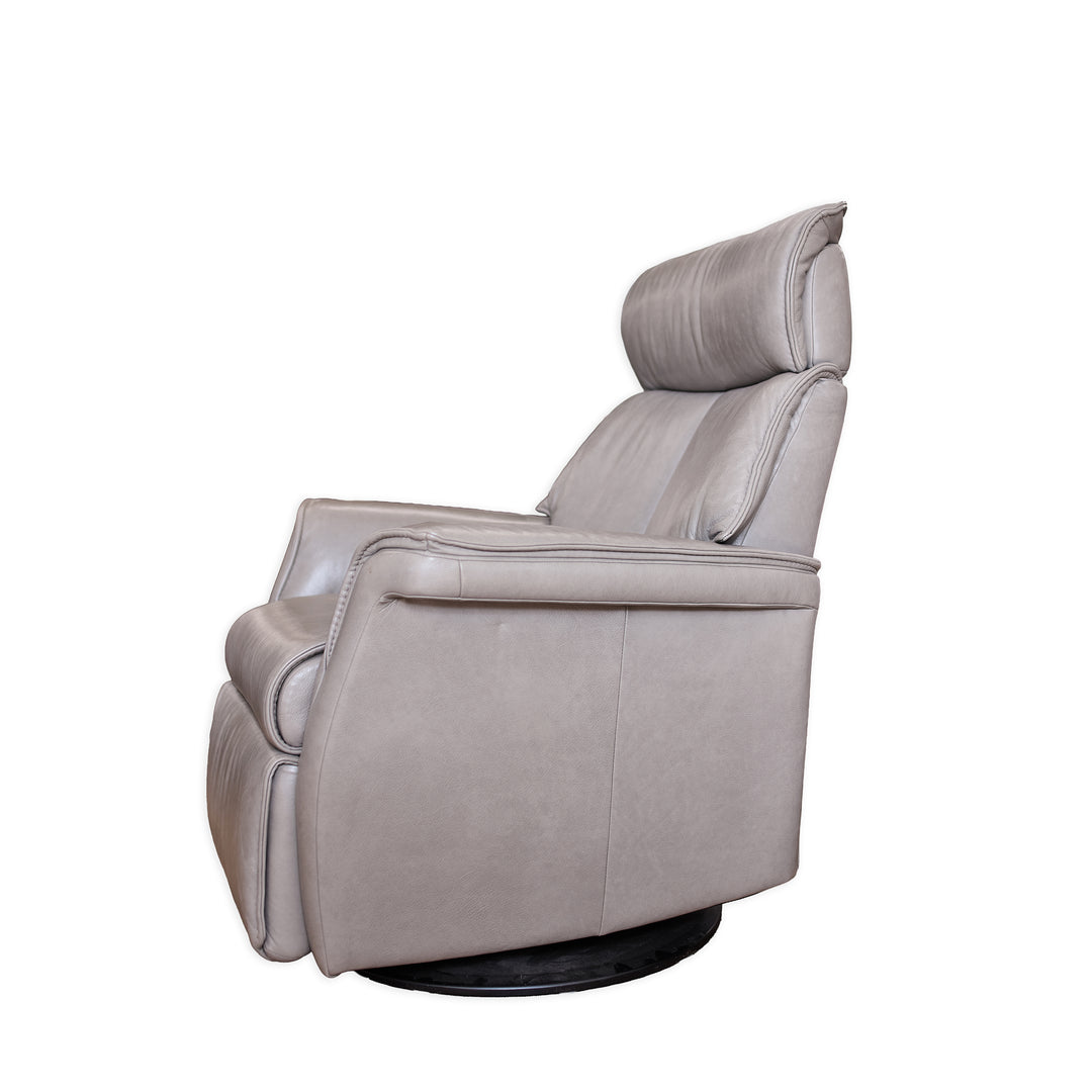 Swivel Glide Power Reclining Chair detail view 3 - Whats New Furniture - Portland, Oregon