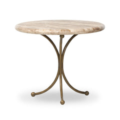 Sylas End Table Fossil Marble