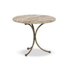 Sylas End Table Fossil Marble
