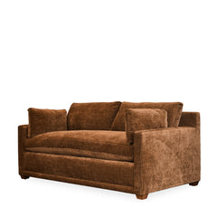 Sylvie Serenity Sleeper Sofa in Burnished Bronze alternate angle - queen sleeper sofa by Rowe - Whats New Furniture Portland OR