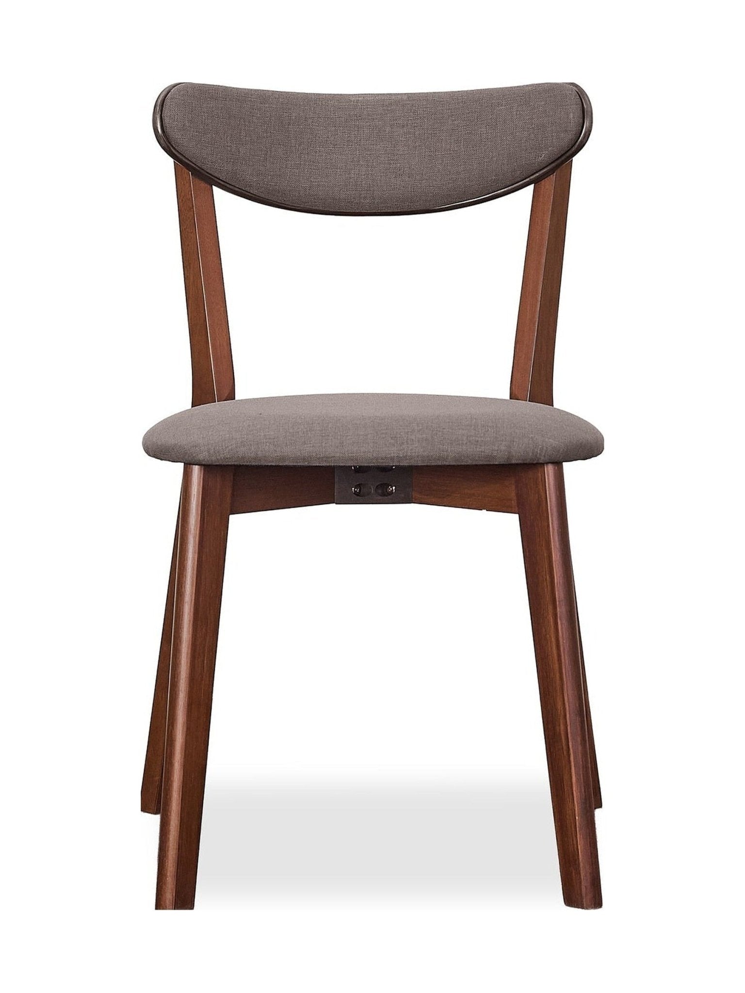 Tahoe Walnut Dining Chair in Grey/Walnut - walnut dining chair by Unique Furniture - Whats New Furniture Portland OR
