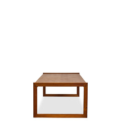 Teak Coffee Table detail view 2 - Whats New Furniture - Portland, Oregon