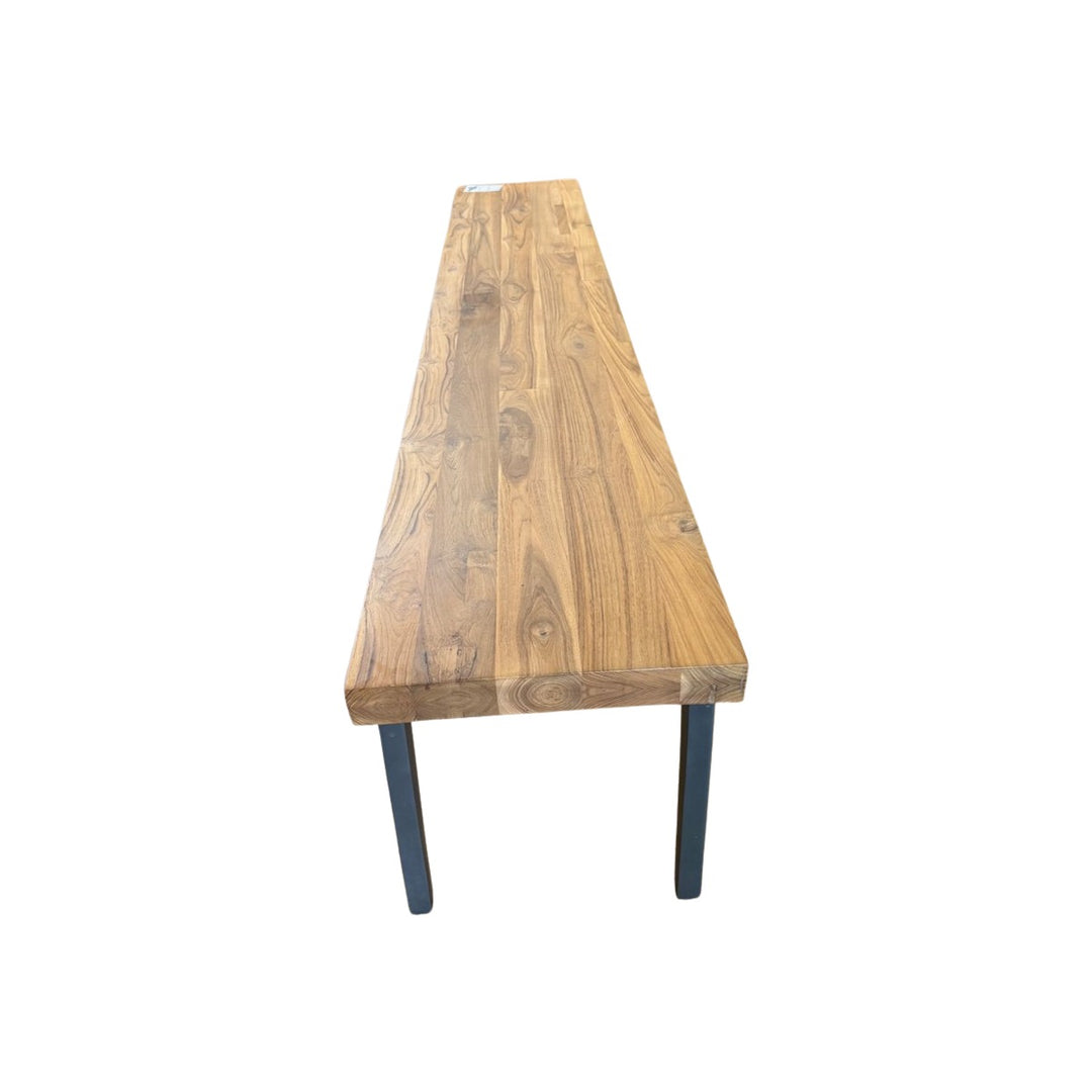 Teak Mid-Century Bench - view 3